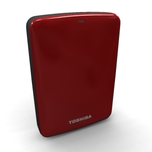 Toshiba Canvio 2 TB Red